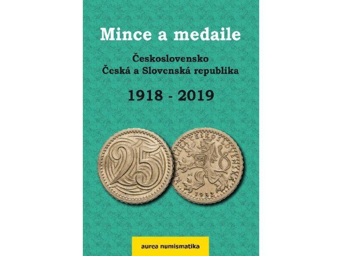 aktualni ceny ceske mince medaile ceskoslovensko cesko slovensko katalog 2019 cenik ceskych minci slovenskych aurea numismatika