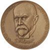 bronzova medaile 160 vyroci narozeni tomase garrigue masaryka kb mincovna kremnica stefan novotny